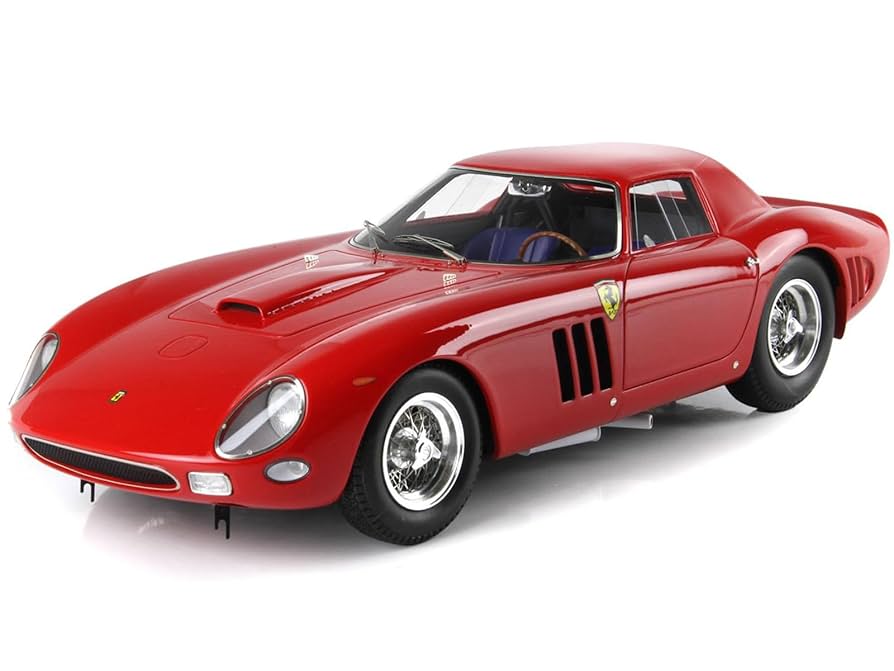 Amazon.com: 1964 250 GTO Red (Street Version) with DISPLAY